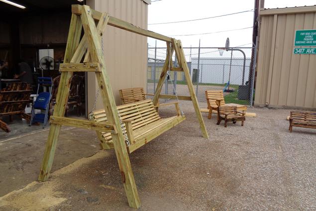 A-frame swing